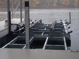 Front Mount Boat Lifts